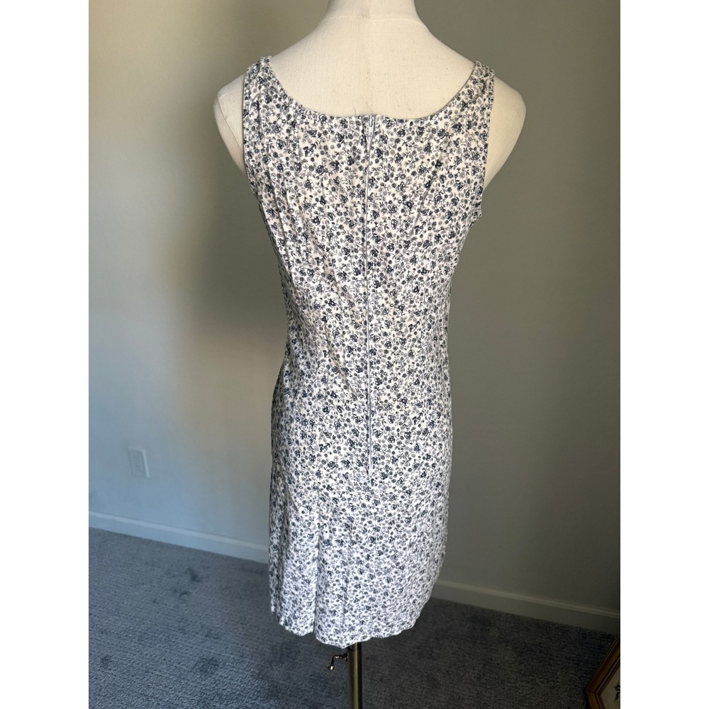 Y2K Vintage Babydoll Urban Life Floral Print Dress Sleeveless Mini Cottagecore 5 - Picture 5 of 9
